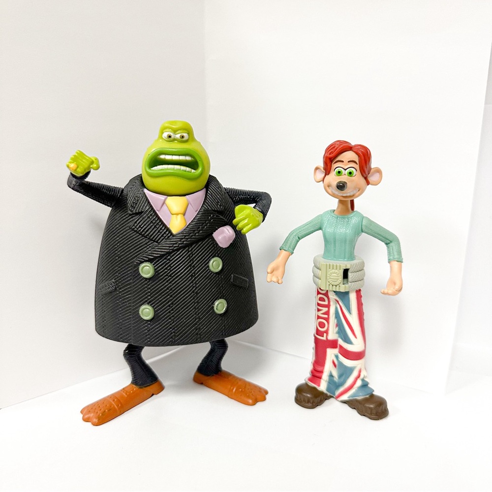 Vintage 2006 McD Flushed Away Toys